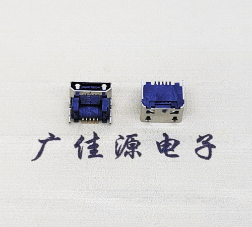 micro usb 5pin加高母座 墊高1.55/2.5/3.04/4.45有柱