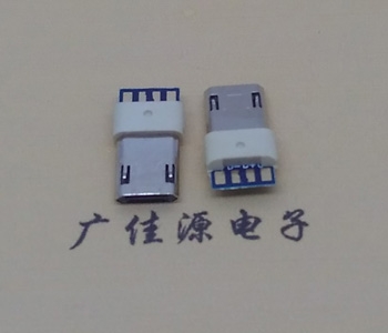 MICROUSB包膠雙邊插焊線(xiàn)公頭