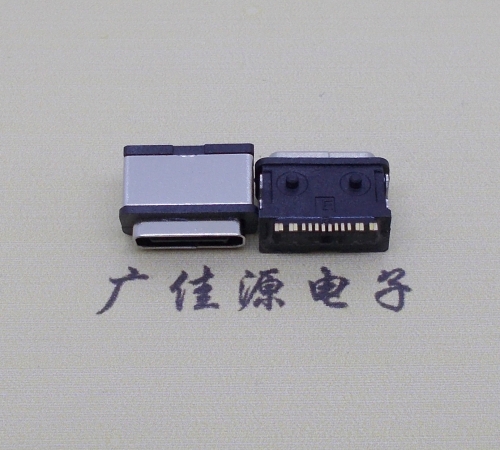 usb type-c16拼兩腳臥式電源插頭