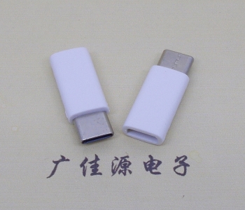 Micro 5pUSB 母座轉Type-C24p公頭L=26mm二合一雙用接口