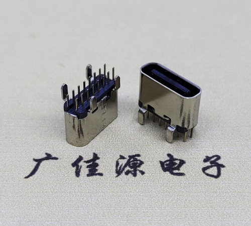 USB 3.1TYPE C16Pin引腳直插母座