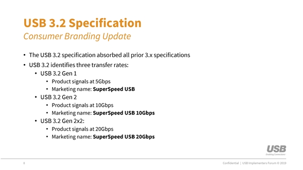 只有USB-C！USB 3.2設備今年問(wèn)世：命名混亂